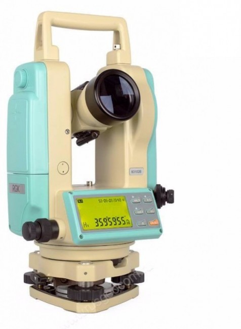 Комплект теодолит RGK T-05 (оптический отвес) штатив рейка - 3 в 1 Комплект теодолит RGK T-05 (оптический отвес) штатив рейка - 3 в 1