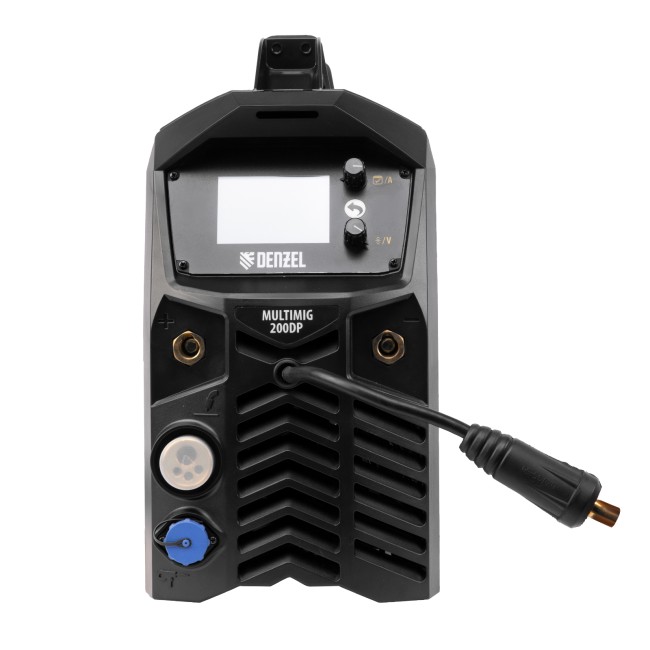 Аппарат инверторный полуавтоматической сварки MultiMIG-200DP Synergy Double Pulse Denzel