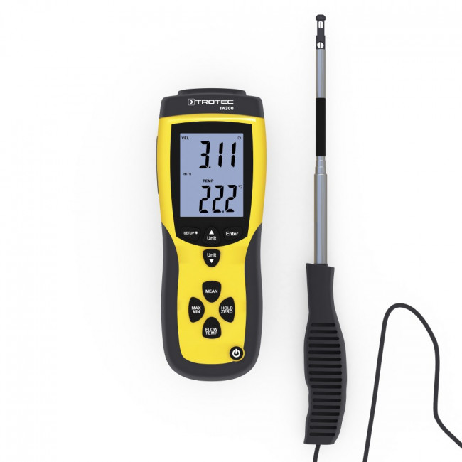Анемометр Trotec TA300 с обогреваемой струной Анемометр Trotec TA300 с обогреваемой струной