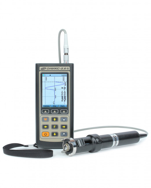 Измеритель прочности бетона ОНИКС-2.6ВБ версия 2 без встроенного пирометра Измеритель прочности бетона ОНИКС-2.6ВБ версия 2 без встроенного пирометра