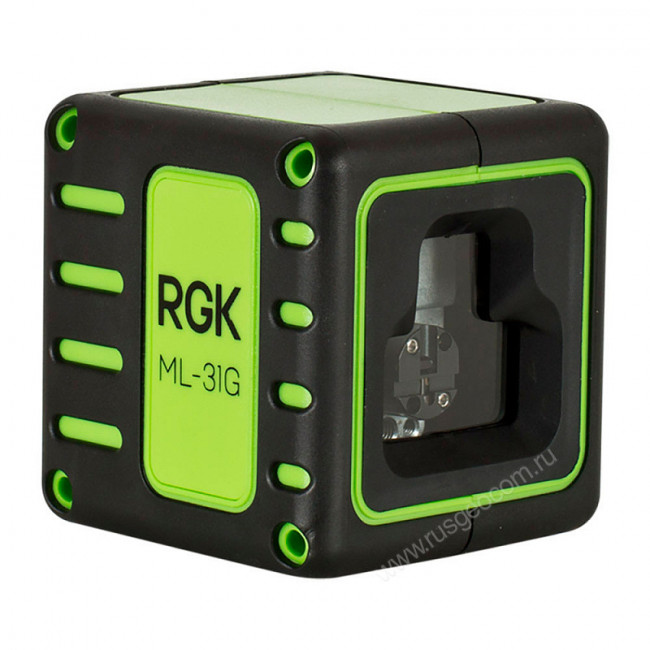 Комплект: лазерный уровень RGK ML-31G + штатив RGK F170 Комплект: лазерный уровень RGK ML-31G + штатив RGK F170