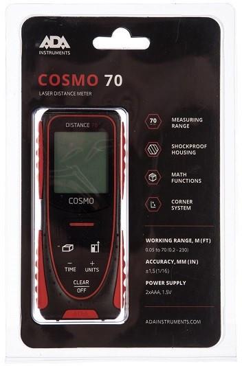 Лазерный дальномер ADA COSMO 70 Лазерный дальномер ADA COSMO 70