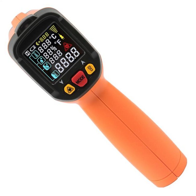 Инфракрасный термометр с термопарой МЕГЕОН 16800 Инфракрасный термометр с термопарой МЕГЕОН 16800