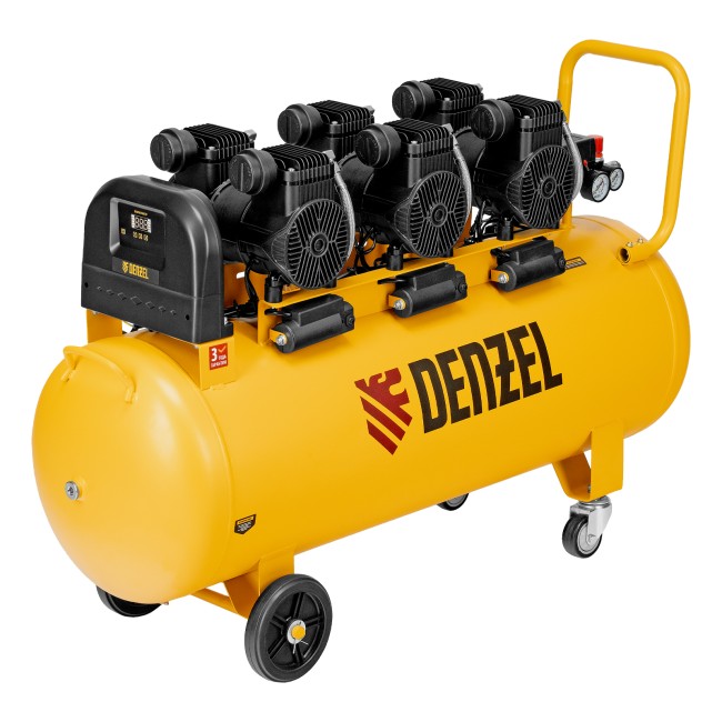 Компрессор безмасляный малошумный DLP-4500/150 Denzel Компрессор безмасляный малошумный DLP-4500/150 Denzel