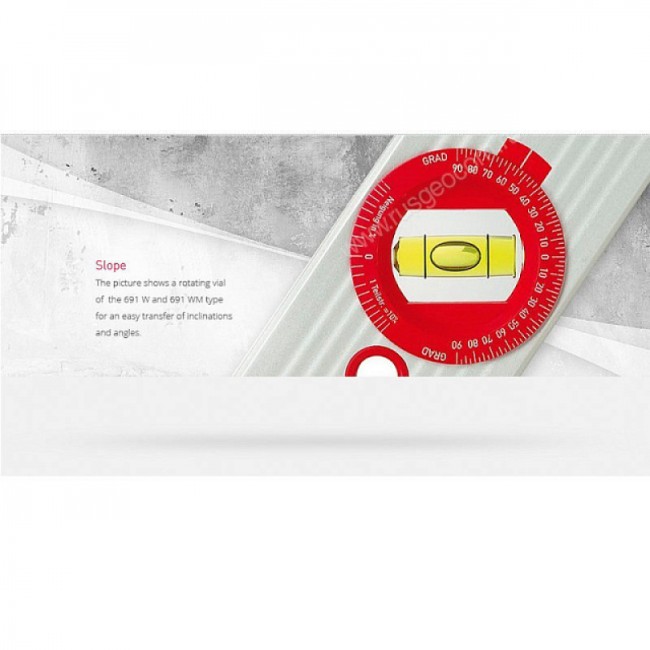 Строительный уровень BMI Alustar 691W 60 см Строительный уровень BMI Alustar 691W 60 см