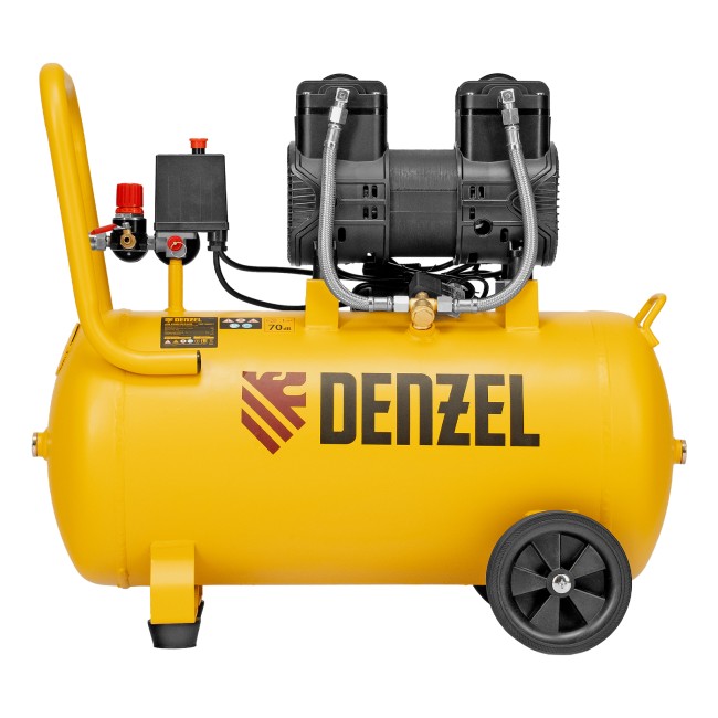 Компрессор безмасляный малошумный DLP-1500/50 Denzel Компрессор безмасляный малошумный DLP-1500/50 Denzel