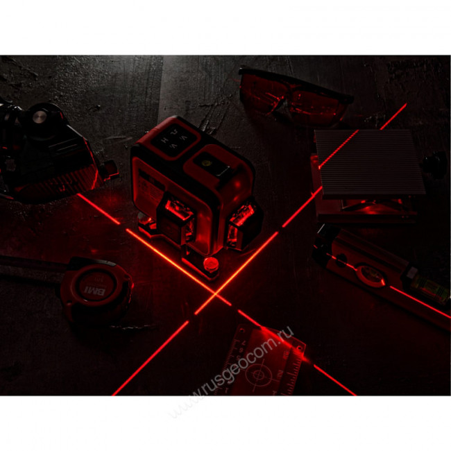 Комплект: лазерный уровень RGK PR-38R + штанга-упор RGK CG-2 Комплект: лазерный уровень RGK PR-38R + штанга-упор RGK CG-2