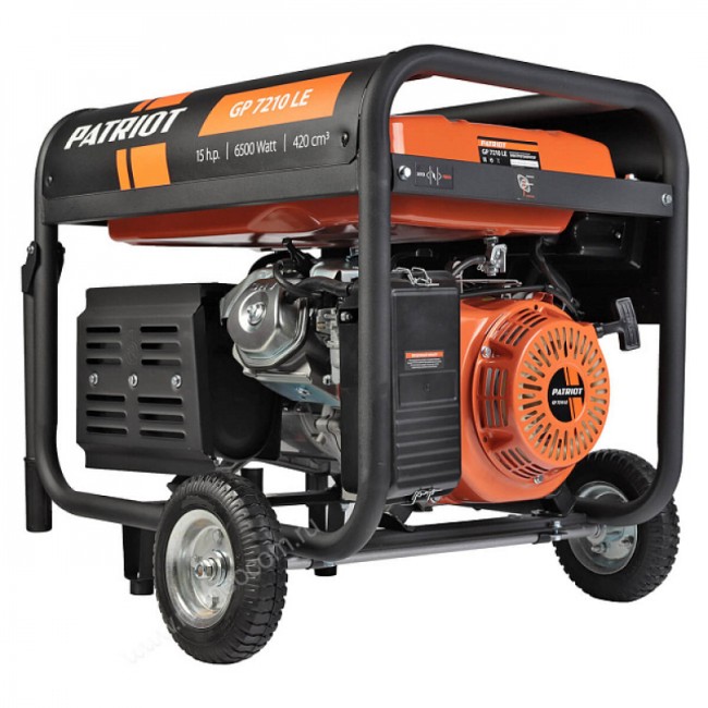 Бензиновый генератор Patriot GP 7210LE Бензиновый генератор Patriot GP 7210LE