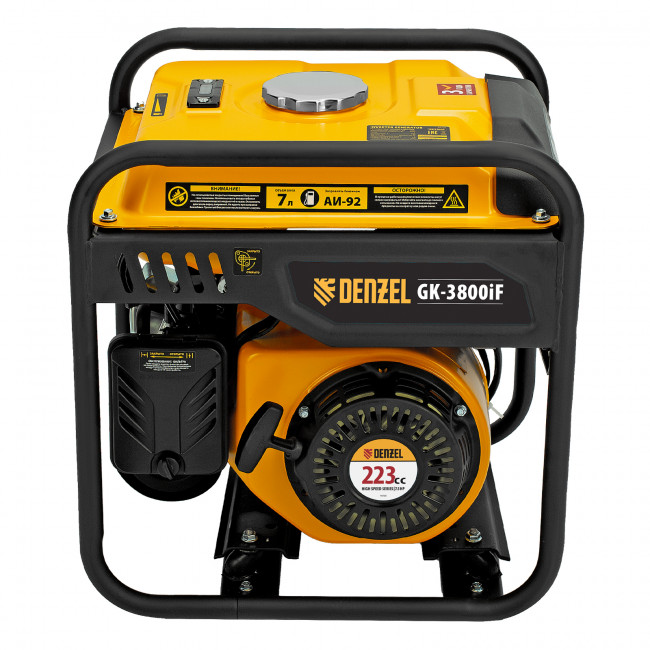 Генератор инверторный GK-3800iF 3,8 кВт DENZEL Генератор инверторный GK-3800iF 3,8 кВт DENZEL
