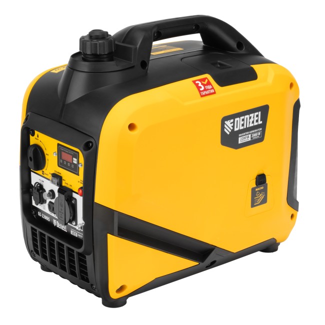 Генератор инверторный GS-2200iS, 2,2 кВт DENZEL Генератор инверторный GS-2200iS, 2,2 кВт DENZEL