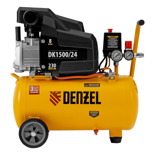 Компрессор коаксиальный воздушный DK1500/24 Х-PRO Denzel
