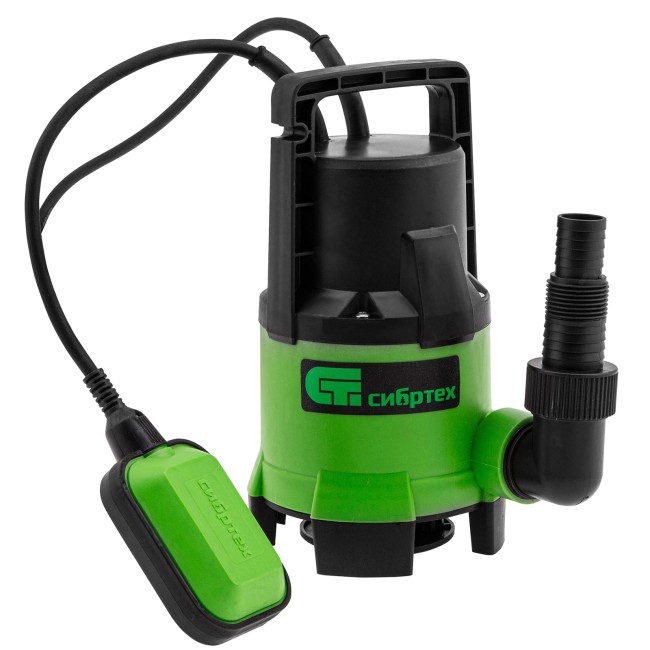 Дренажный насос для грязной воды СДН450-35, 450 Вт, напор 5.5 м, 8000 л/ч Сибртех Дренажный насос для грязной воды СДН450-35, 450 Вт, напор 5.5 м, 8000 л/ч Сибртех
