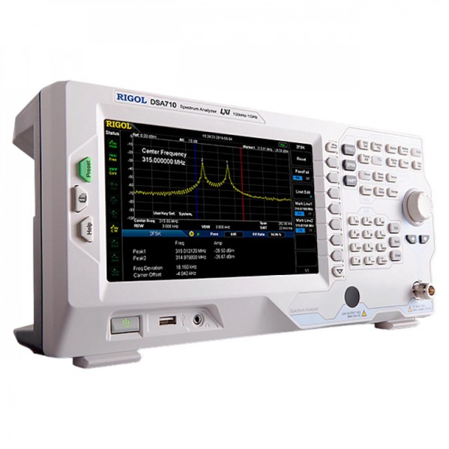 Анализатор спектра RIGOL DSA710 Анализатор спектра RIGOL DSA710
