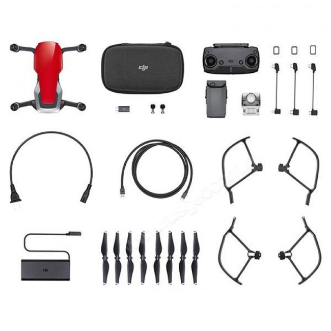 Квадрокоптер DJI Mavic Air (Flame Red, красный)