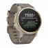 Часы Garmin Fenix 6S Pro Solar золотистый с серым замшевым ремешком Часы Garmin Fenix 6S Pro Solar золотистый с серым замшевым ремешком