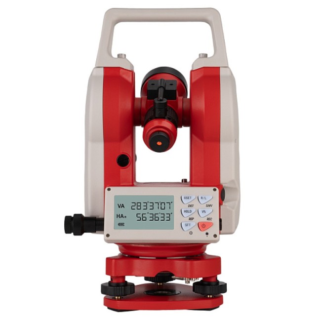 Электронный теодолит с лазерным целеуказателем AMO TDL-02L с калибровкой Электронный теодолит с лазерным целеуказателем AMO TDL-02L с калибровкой