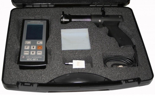 Склерометр СТРОЙПРИБОР ИПС-МГ4.03 (цветной дисплей) Склерометр СТРОЙПРИБОР ИПС-МГ4.03 (цветной дисплей)