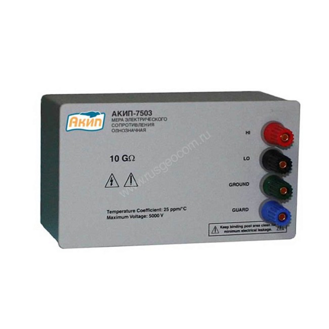 Мера сопротивления АКИП-7503-200кОм Мера сопротивления АКИП-7503-200кОм