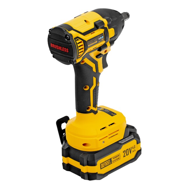 Гайковерт ударный аккумуляторный CIWH-BL-20-350 Denzel Гайковерт ударный аккумуляторный CIWH-BL-20-350 Denzel