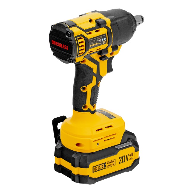 Гайковерт ударный аккумуляторный CIWH-BL-20-500 Denzel Гайковерт ударный аккумуляторный CIWH-BL-20-500 Denzel