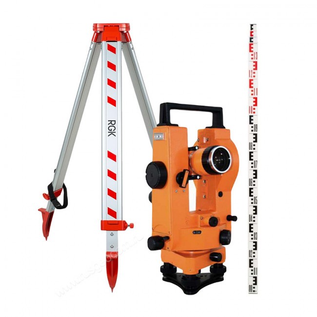 Комплект теодолит УОМЗ 3Т2КП штатив рейка - 3 в 1 Комплект теодолит УОМЗ 3Т2КП штатив рейка - 3 в 1