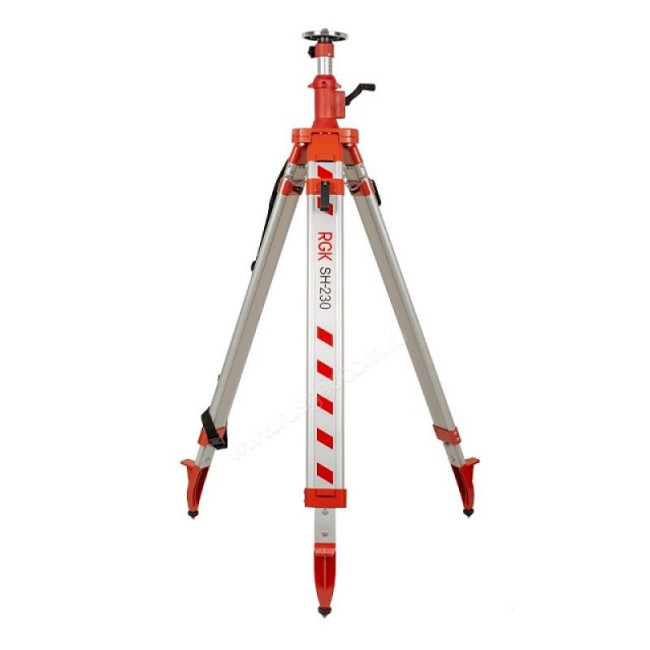 Комплект: ротационный нивелир AMO ROTOR 240G + штатив RGK SH-230, рейка Комплект: ротационный нивелир AMO ROTOR 240G + штатив RGK SH-230, рейка