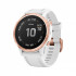 Часы Garmin Fenix 6S Pro розовое золото с белым ремешком Часы Garmin Fenix 6S Pro розовое золото с белым ремешком
