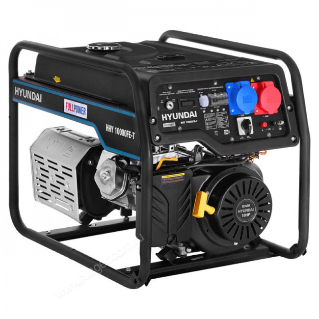 Бензиновый генератор Hyundai HHY 10000FE-T Бензиновый генератор Hyundai HHY 10000FE-T