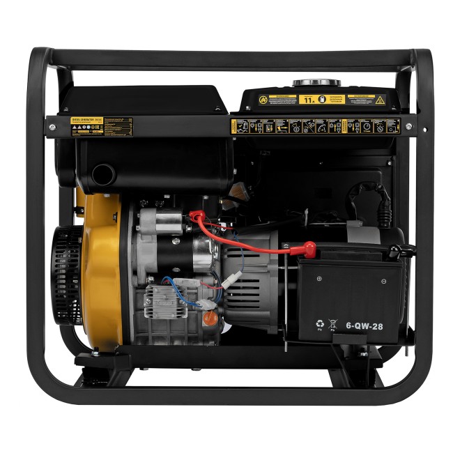 Генератор дизельный DES-55E, 5,5 кВт Denzel