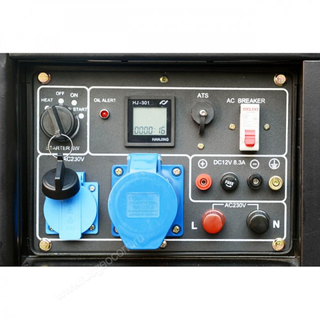 Дизельный генератор TSS SDG 7000EHA с АВР-С Дизельный генератор TSS SDG 7000EHA с АВР-С