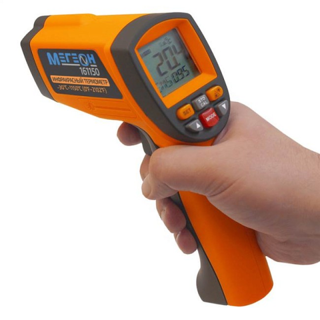 Инфракрасный измеритель температуры МЕГЕОН 161150 Инфракрасный измеритель температуры МЕГЕОН 161150
