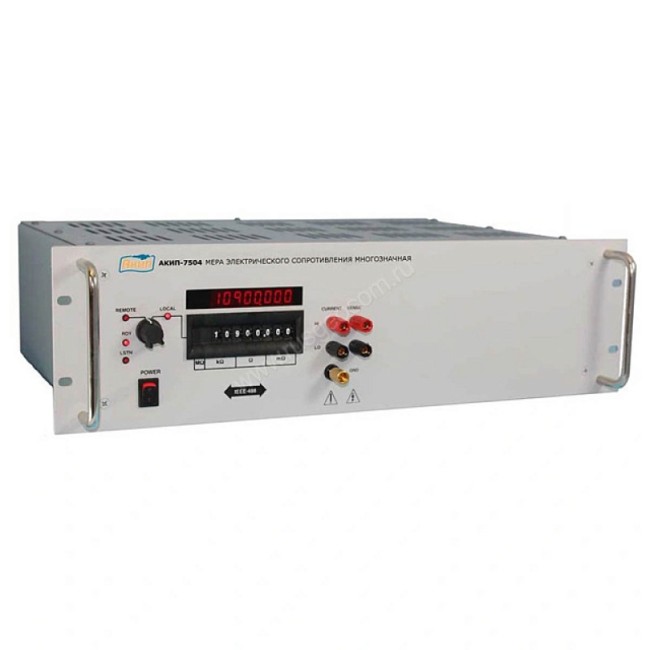 Мера сопротивления АКИП-7504/5 Мера сопротивления АКИП-7504/5