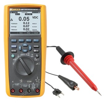 Комплект - мультиметр Fluke 287 с высоковольтным пробником Fluke 80K-40 Комплект - мультиметр Fluke 287 с высоковольтным пробником Fluke 80K-40