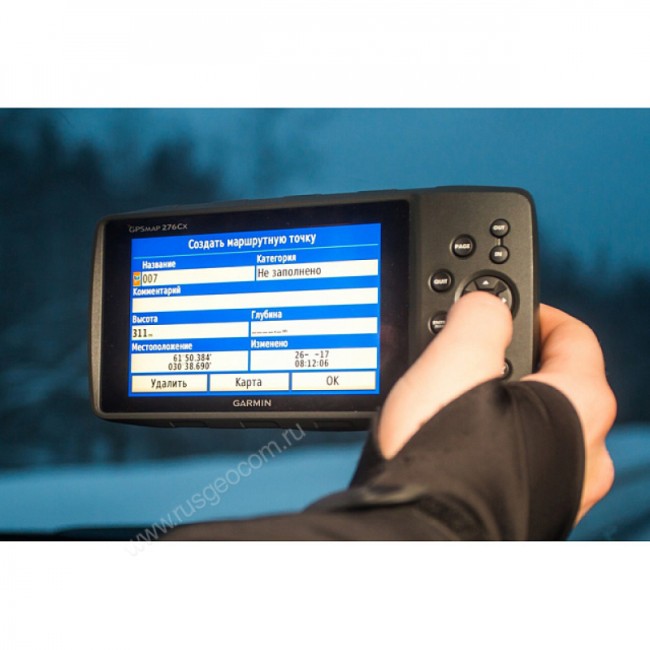 Туристический навигатор Garmin GPSMAP 276Cx с картами TopoActive Туристический навигатор Garmin GPSMAP 276Cx с картами TopoActive