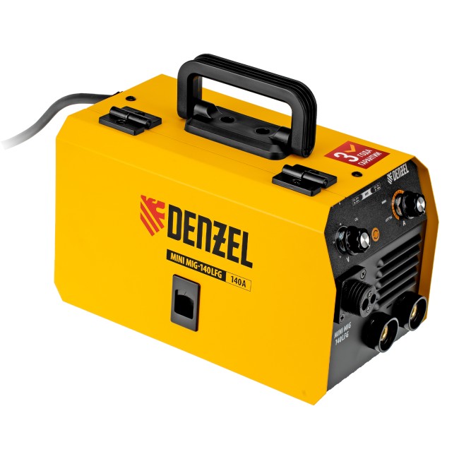 Аппарат инвертор. полуавтомат. сварки Mini MIG-140LFG, 140 А, ПВ 60% Denzel