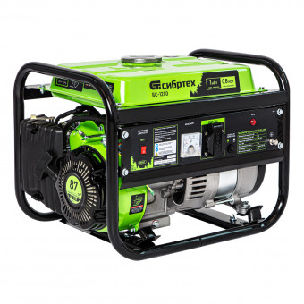 Генератор бензиновый БС-1200, 1 кВт Сибртех Генератор бензиновый БС-1200, 1 кВт Сибртех