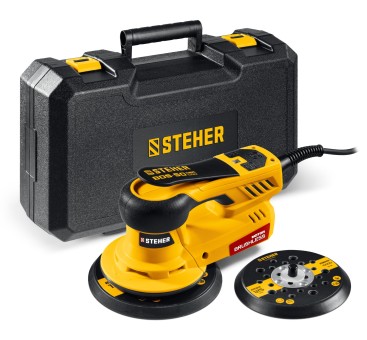 Орбитально-шлифовальная машина BOS-50 Duo STEHER Орбитально-шлифовальная машина BOS-50 Duo STEHER