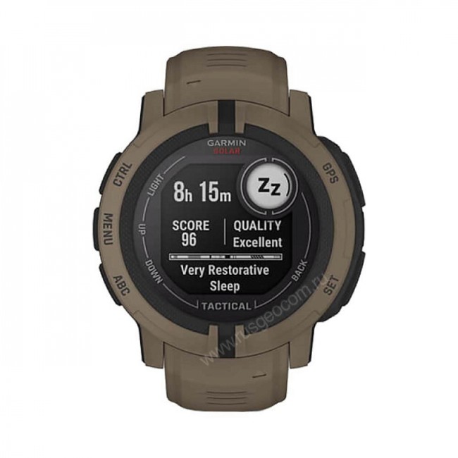 Часы Garmin Instinct 2 Solar Tactical коричневый Часы Garmin Instinct 2 Solar Tactical коричневый