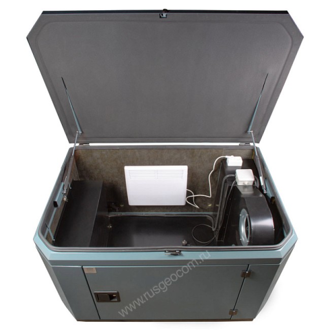 Супертихий зимний кожух для генератора 1400SS RAL 7031 Супертихий зимний кожух для генератора 1400SS RAL 7031