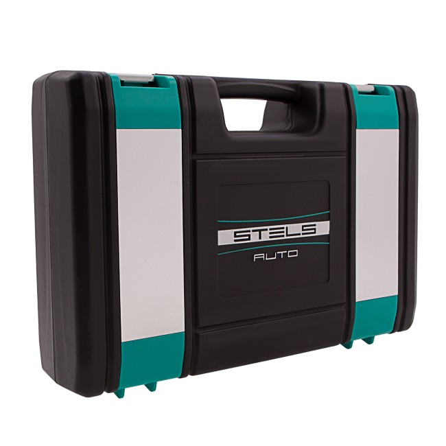 Набор инструментов, 1/2", CrV 60 предметов Stels Набор инструментов, 1/2", CrV 60 предметов Stels