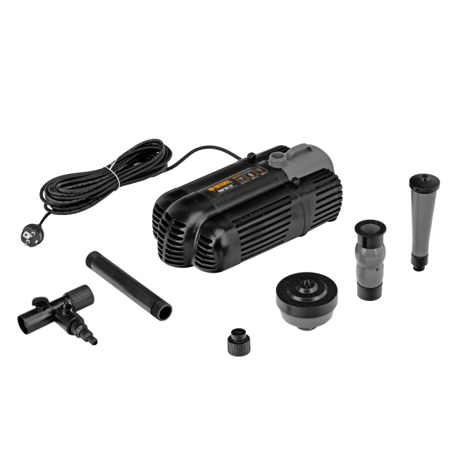 Насос фонтанный FNP90-39, 92 Вт, подъем 3,9 м, 3200 л/ч, колокольчик/каскад/гейзер Denzel Насос фонтанный FNP90-39, 92 Вт, подъем 3,9 м, 3200 л/ч, колокольчик/каскад/гейзер Denzel