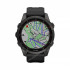 Часы Garmin Fenix 7S Sapphire Solar титановый угольно-серый DLC с силиконовым ремешком