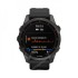 Часы Garmin Fenix 7S Sapphire Solar титановый угольно-серый DLC с силиконовым ремешком